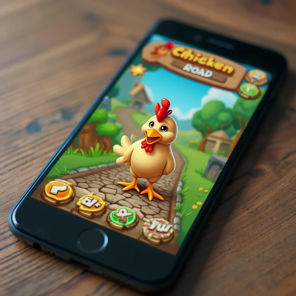 Chicken Road App on smartphone